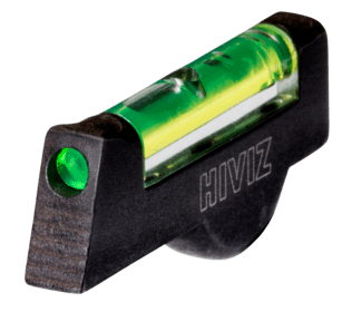 Fiber optic litepipe sight for Smith and Wesson L Frame revolvers from HIVIZ featuring steel construction.
